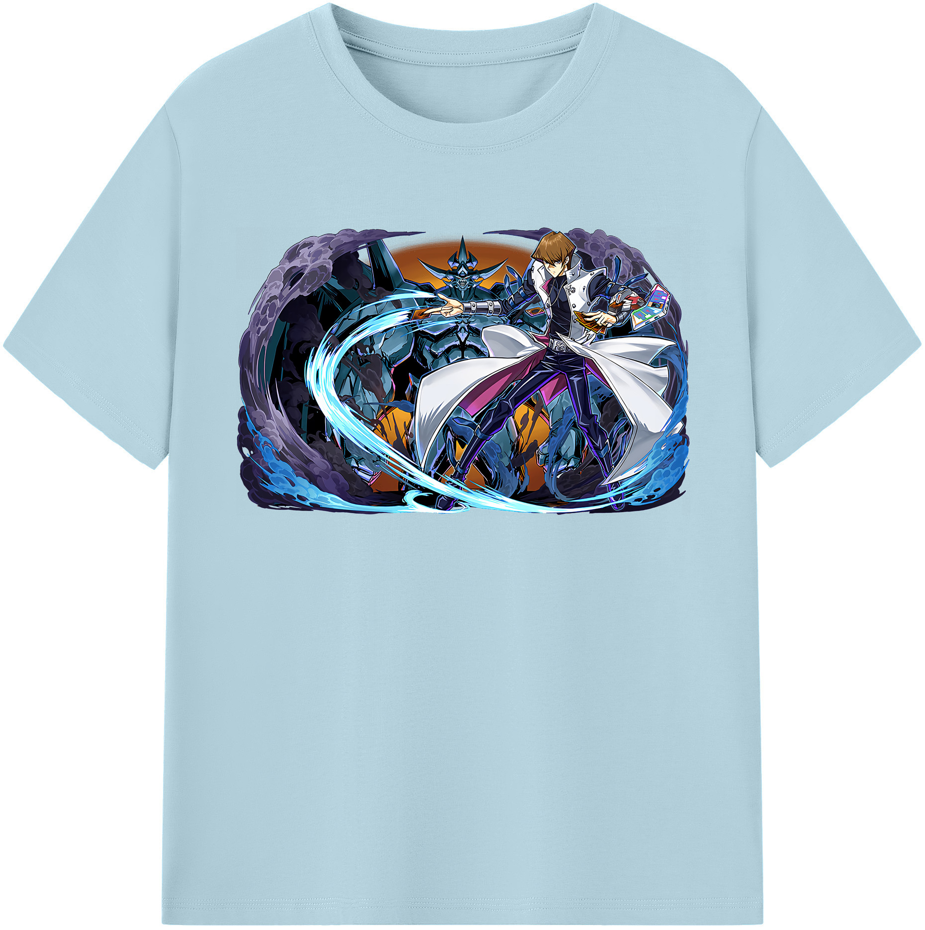 （画像用） 遊☆戯☆王 Yu-Gi-Oh! 綿100％半袖Tシャツ（フロントプリント）